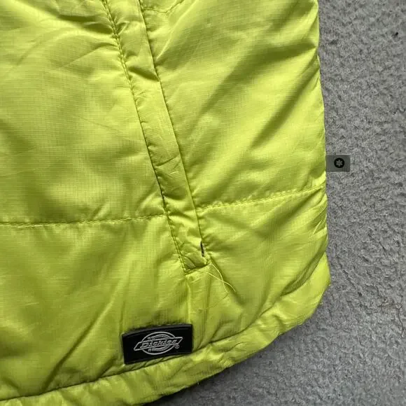 Dickies Performance System Thinsulate Jacket Men 2XL Collared Neon Yellow - Picture 12 of 14